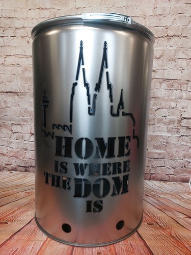 Feuertonne mit köln - -,