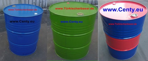 Metallfass 200 lit spund - metallfass,