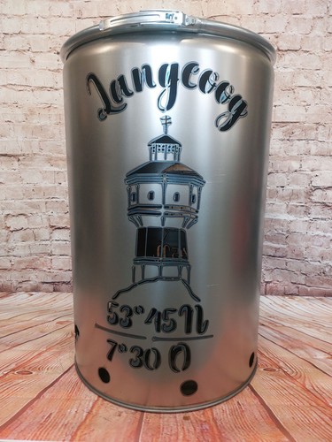Feuertonne mit langeoog - feuertonne,