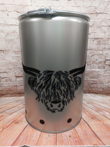 Feuertonne mit highland - feuertonne,